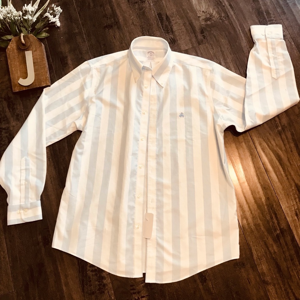 NWT Brooks Brothers 1818 Mens Dress Shirt